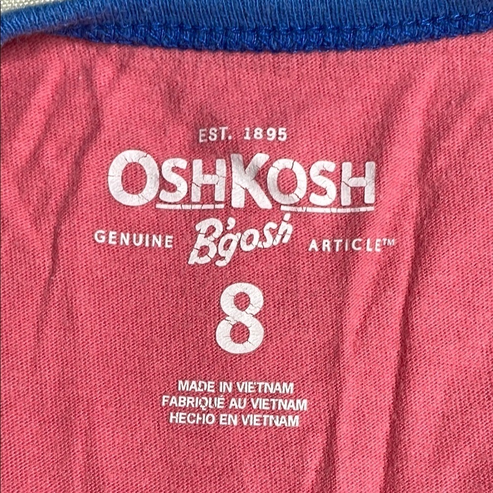OSHKOSH BโGOSH Pink Wave Classic Surf Team Kids Tank Top - Picture 5 of 7